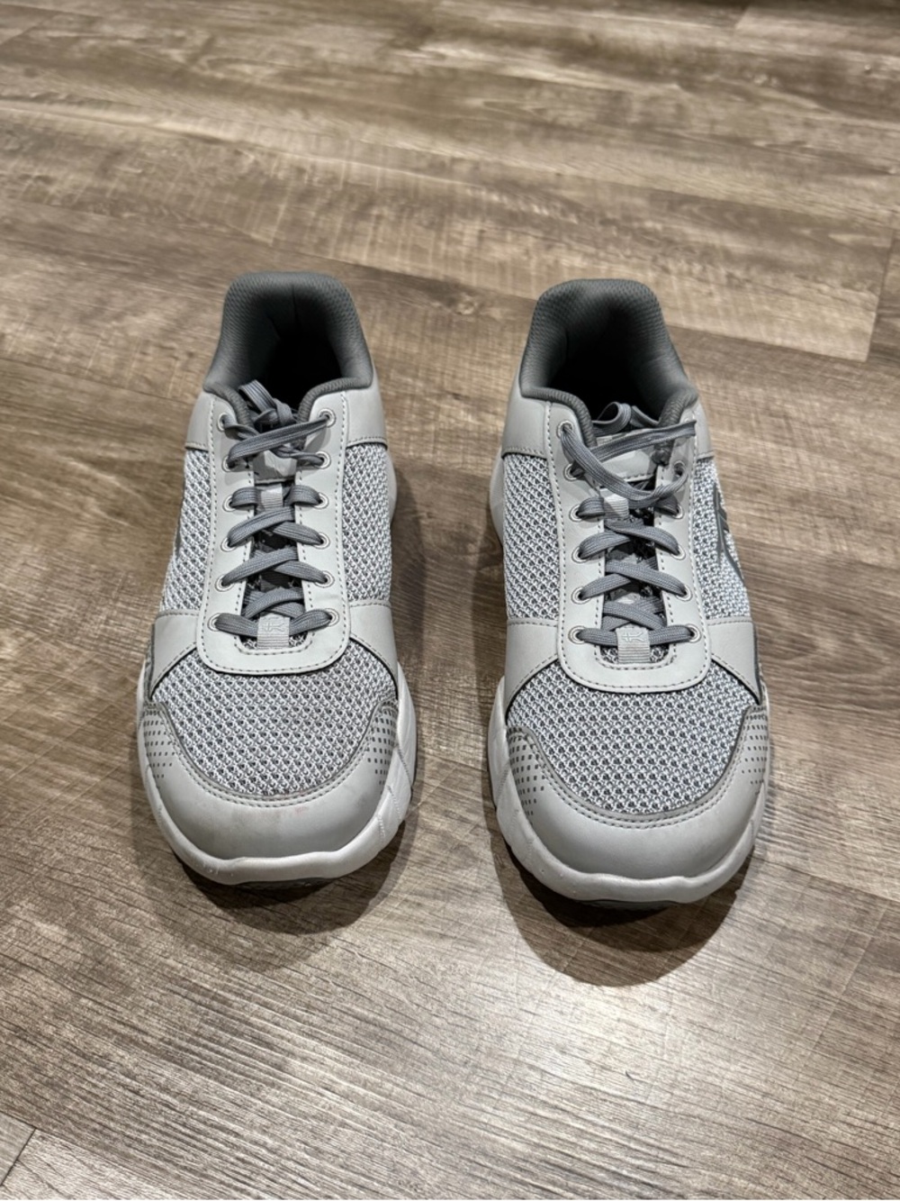 Kuru Quantum 2 Shoes Men's 10.5 WIDE Storm Gray Walking Running Casual Lace Up